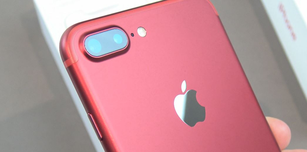 iPhone  7 plus product red antenna lines